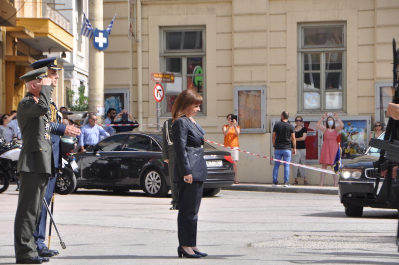 Τά Ἐλευθέρια τῆς Δράμας μέ τήν παρουσία τῆς Προέδρου τῆς Δημοκρατίας -2021